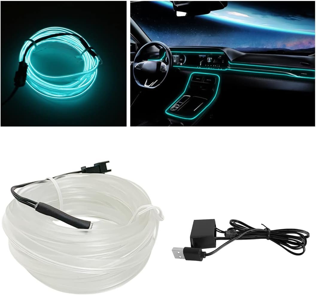 el wire interior car led strip lights review