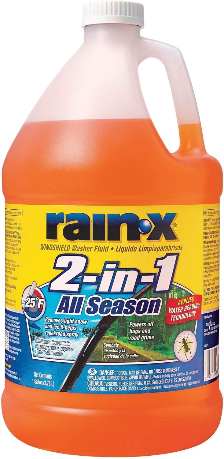 rain x 2 pack washer fluid review